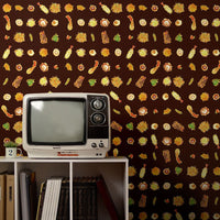 Tempura Brown 2.5 m long WALLPAPER