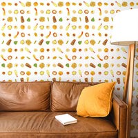 Tempura White 3 m long WALLPAPER