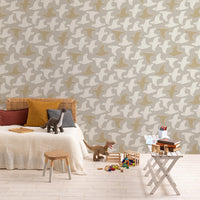 SAMPLE flip flap Brown WALLPAPER