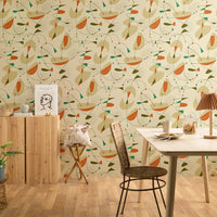 SAMPLE jazz Yellow WALLPAPER