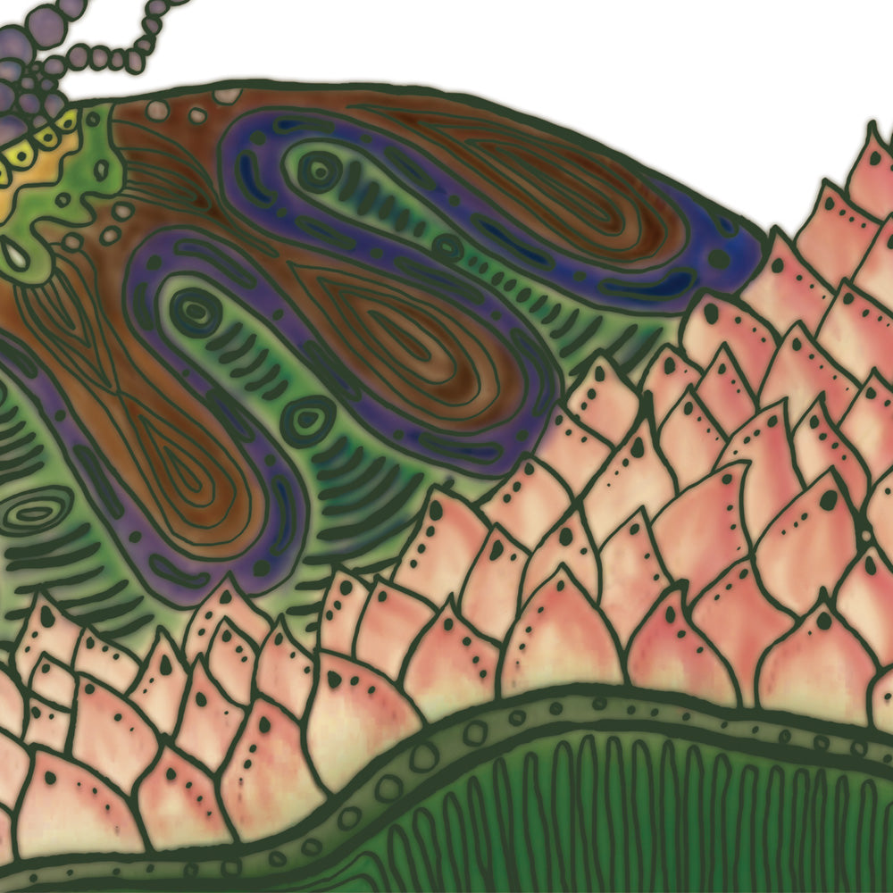 BREATH PEEL AND STICK MURAL