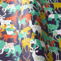 GOOD FRIENDS Navy 3.3 m long WALLPAPER