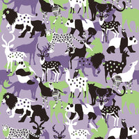 GOOD FRIENDS Purple 2.5 m long WALLPAPER