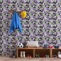 GOOD FRIENDS Purple 2.7 m long WALLPAPER