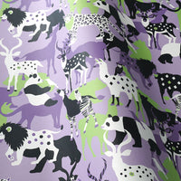 GOOD FRIENDS Purple 3.3 m long WALLPAPER