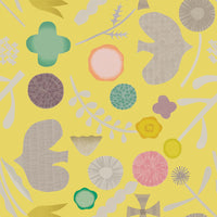 SAMPLE garden mimosa WALLPAPER