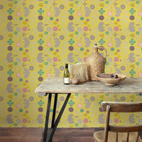 SAMPLE garden mimosa WALLPAPER