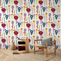 hana Colorful 3 m long WALLPAPER