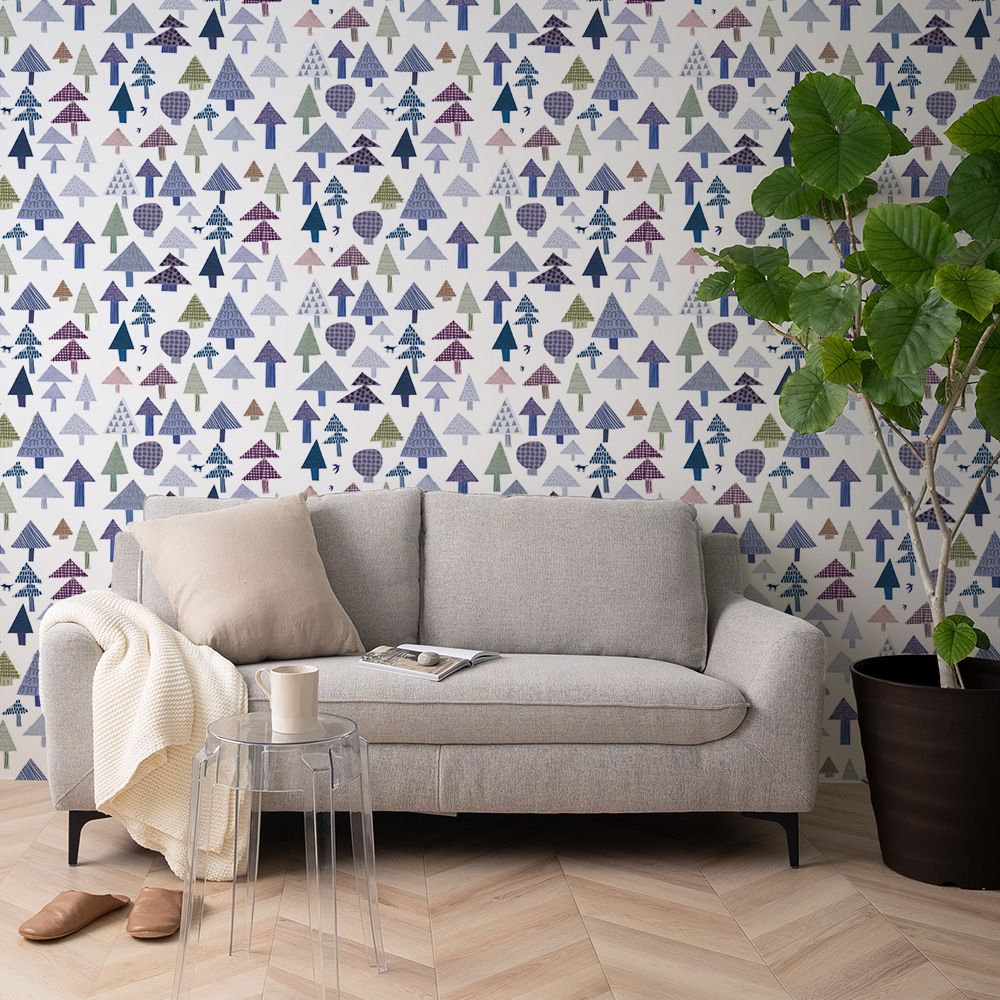 SAMPLE mori Lavender WALLPAPER