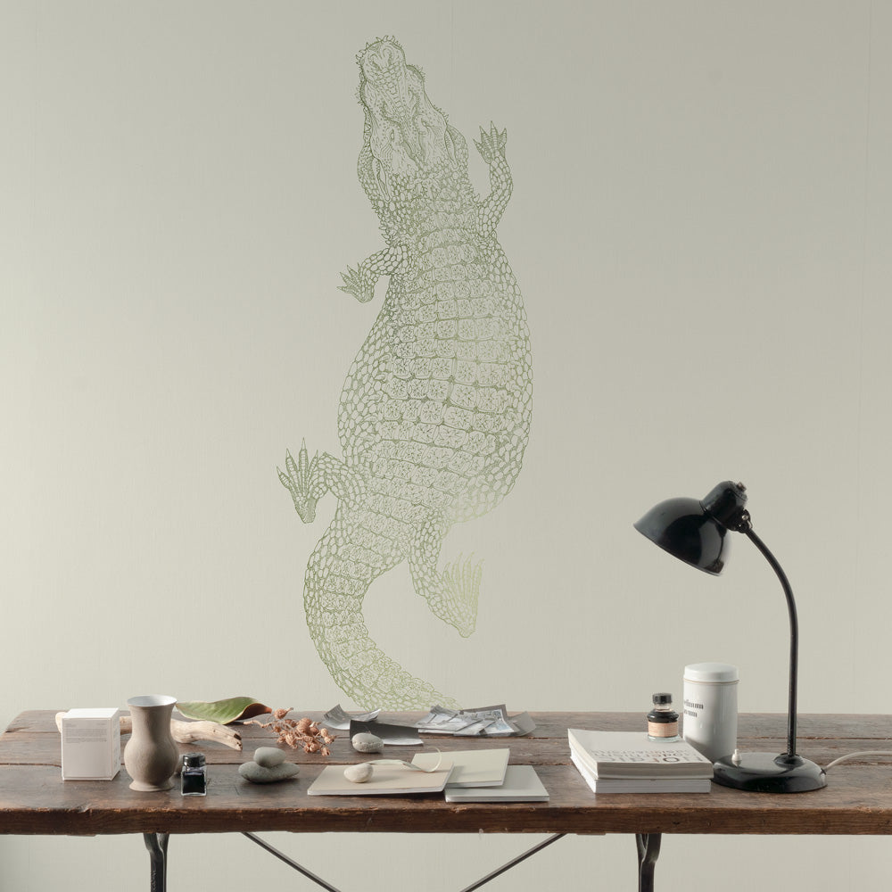 JUST Crocodile (昼) シール素材 サイズオーダー壁紙