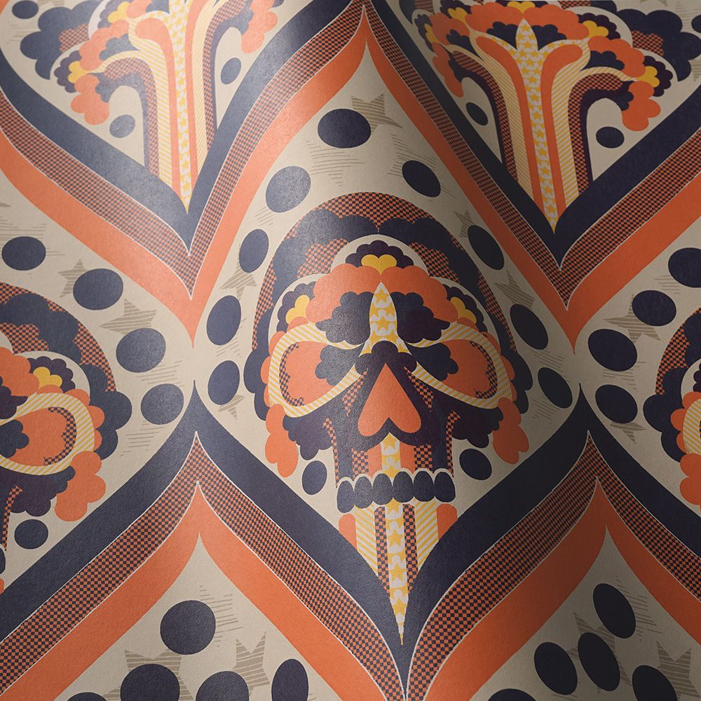 UUAA Orange 2.5 m long WALLPAPER