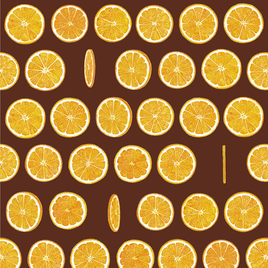 SAMPLE Orangette Brown WALLPAPER