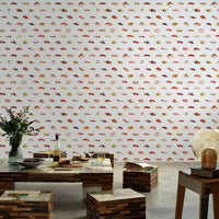 SAMPLE Sushi PEEL AND STICK WALLPAPER