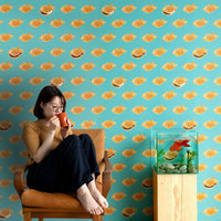 Taiyaki 2.7 m long PEEL AND STICK WALLPAPER