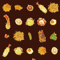 Tempura Brown 3 m long WALLPAPER