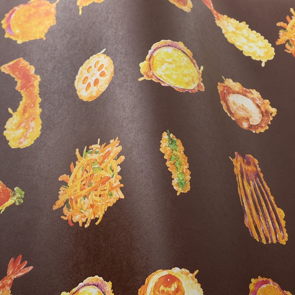 Tempura Brown 2.5 m long PEEL AND STICK WALLPAPER