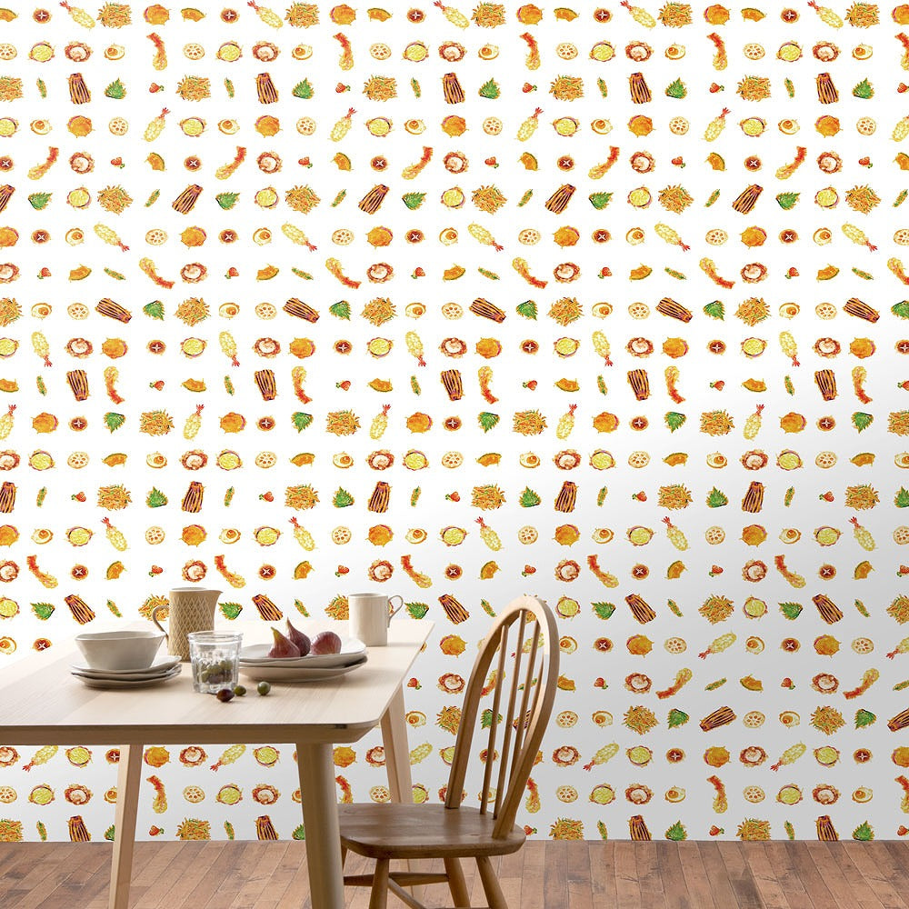 Tempura White 2.7 m long PEEL AND STICK WALLPAPER