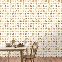 Tempura White 3.3 m long PEEL AND STICK WALLPAPER