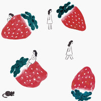 Strawberry fields forever 3.3 m long WALLPAPER