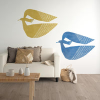 Albatross Blue WALL DECAL