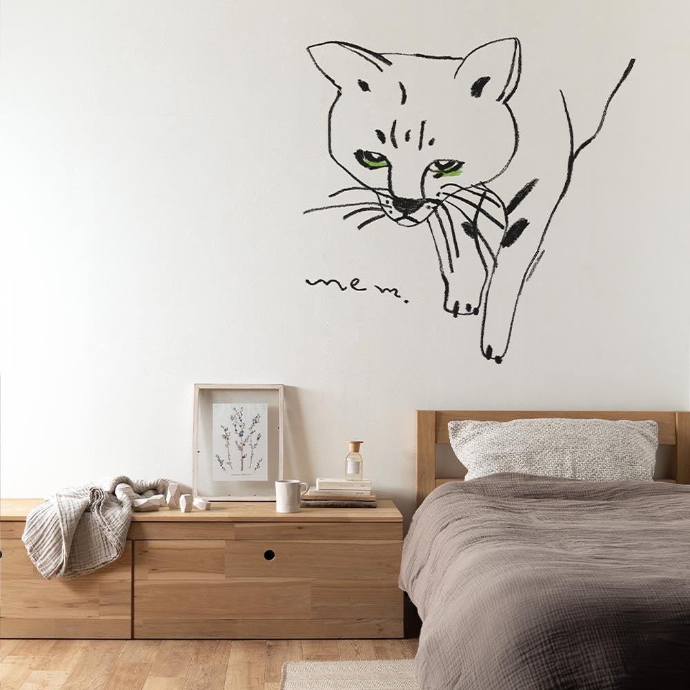 SAMPLE neko PEEL AND STICK MURAL