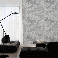 Japanese forest／Double Gray 3.3 m long WALLPAPER