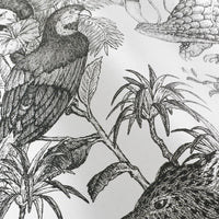 Tropical rainforest／Double Black 2.7 m long WALLPAPER