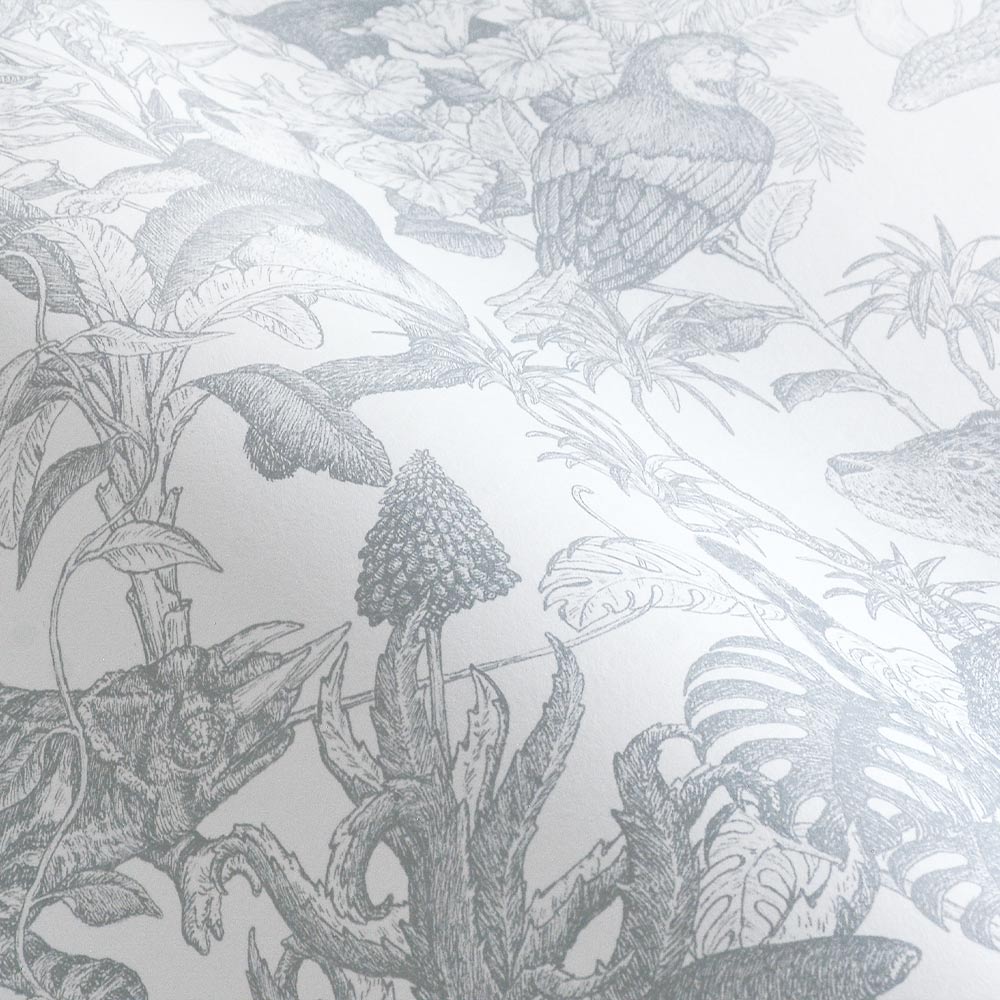 Tropical rainforest／Double Gray 2.7 m long WALLPAPER