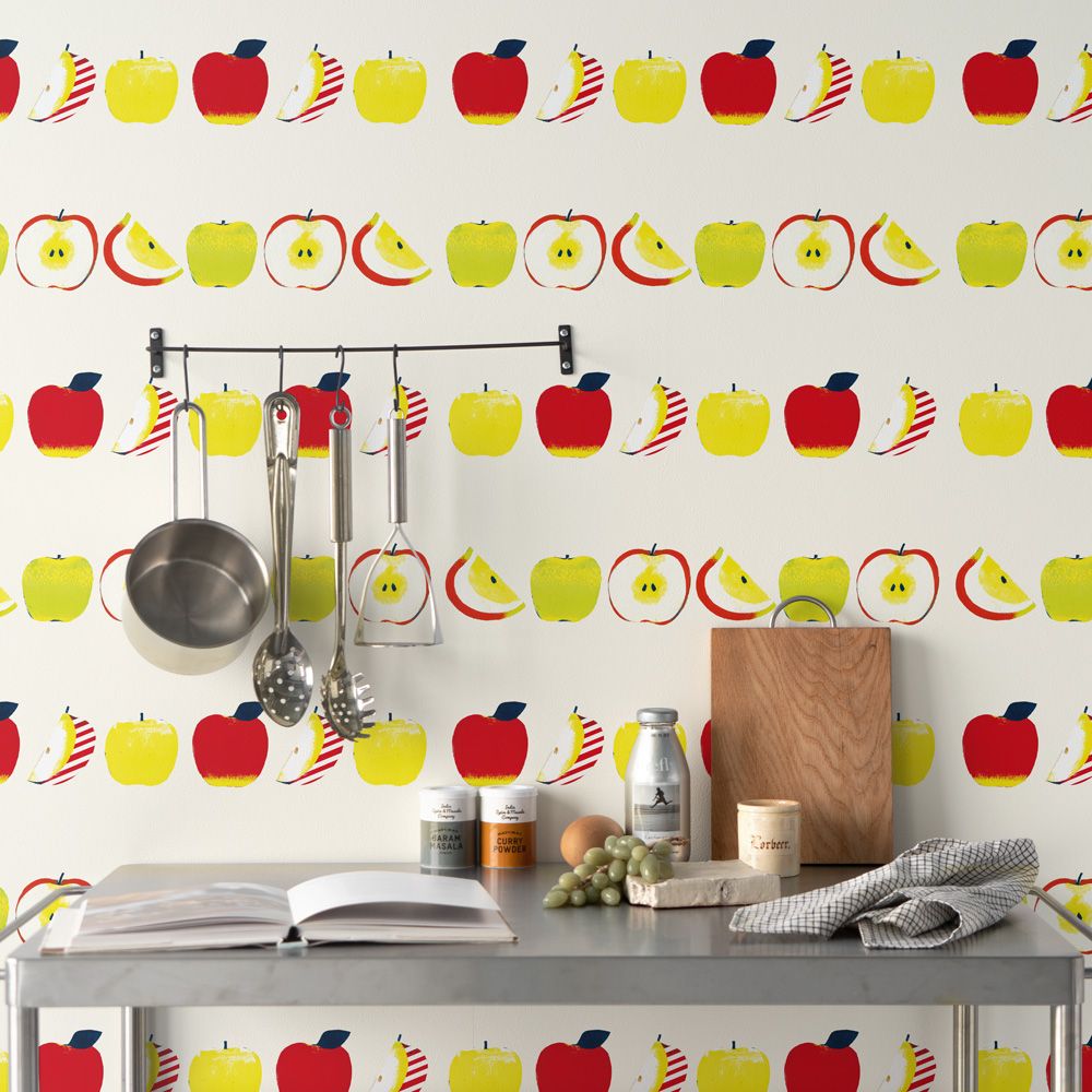 Round apples 2.5 m long WALLPAPER