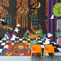 What is the Room Next Door Like? Halloween room MURAL