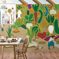 What is the Room Next Door Like? Home garden room MURAL