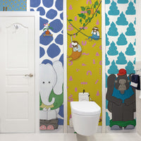 What is the Room Next Door Like? Toilet room MURAL