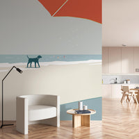 Bathing PEEL AND STICK MURAL
