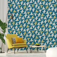 flip flap Blue 2.5 m long WALLPAPER