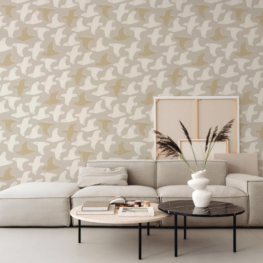 flip flap Brown 2.5 m long WALLPAPER