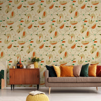 SAMPLE jazz Yellow WALLPAPER