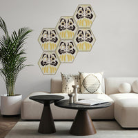 daruma kikko haku B set WALL DECAL