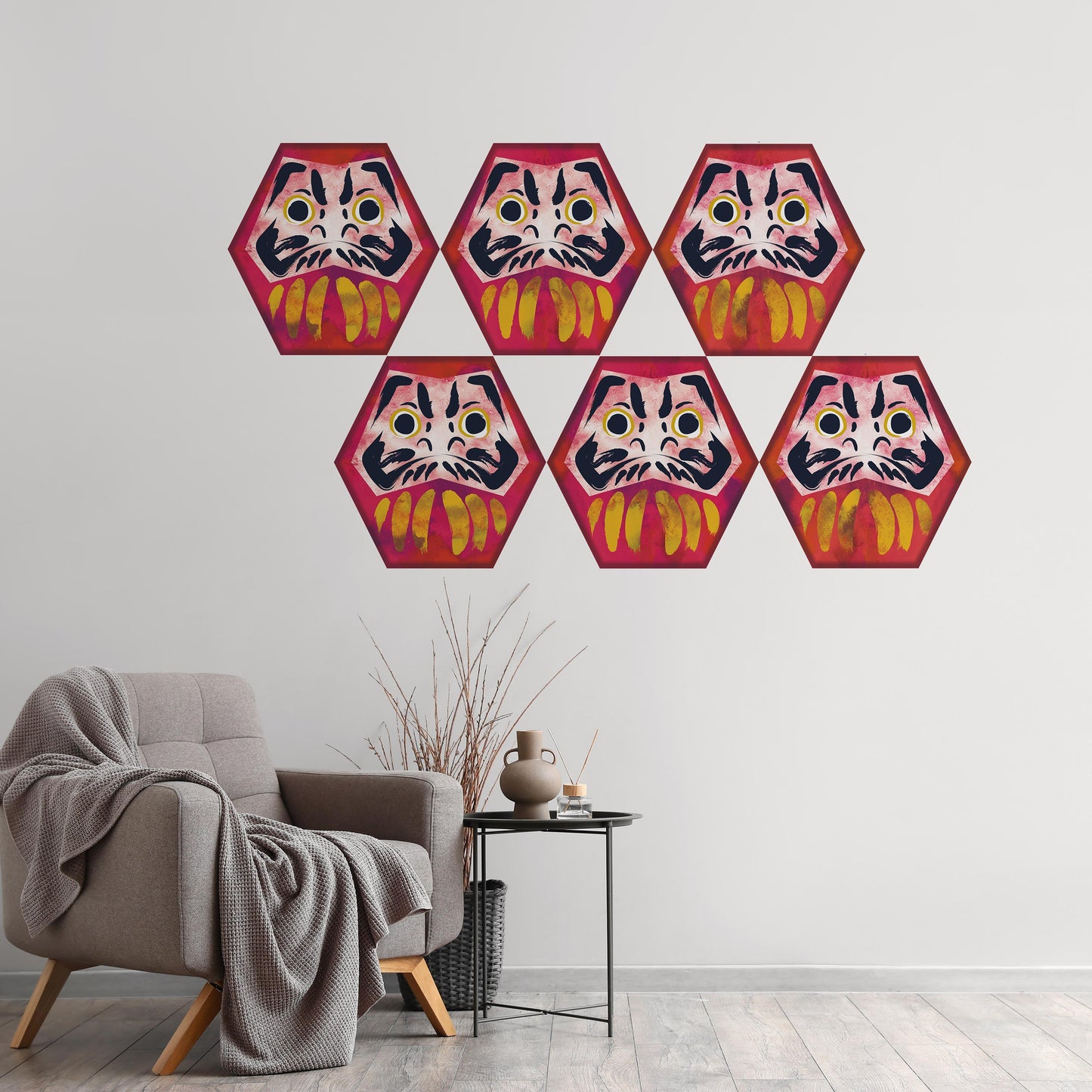 daruma kikko kou A set WALL DECAL