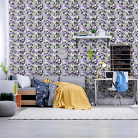 GOOD FRIENDS Purple 2.7 m long WALLPAPER