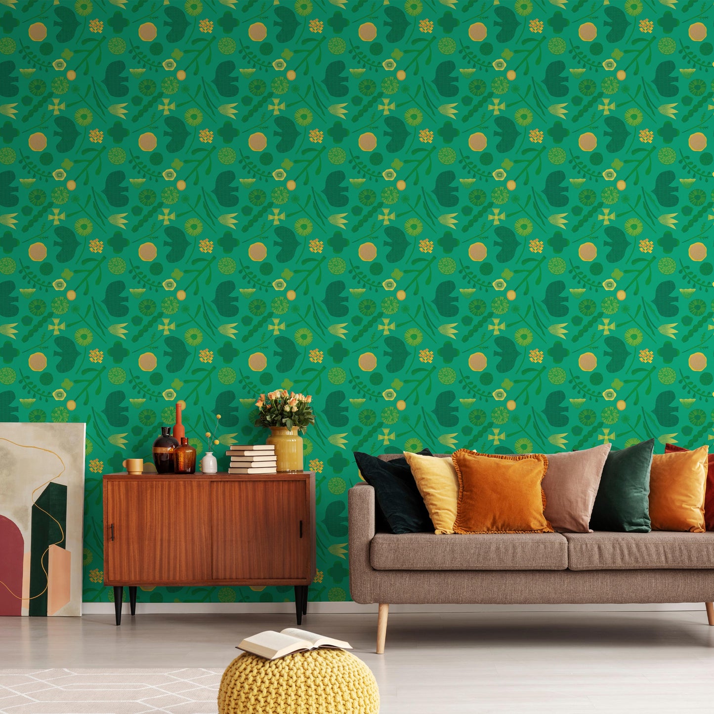 garden forest 2.5 m long WALLPAPER