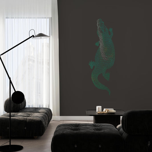JUST Crocodile (Night) PEEL AND STICK MURAL