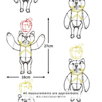 SAMPLE HAyU Bear PEEL AND STICK WALLPAPER