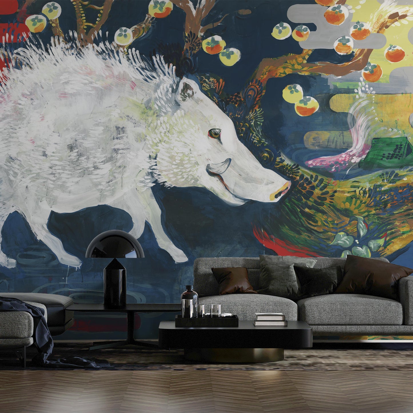 The Wild Boar and Me MURAL