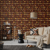 Tempura Brown 2.5 m long PEEL AND STICK WALLPAPER