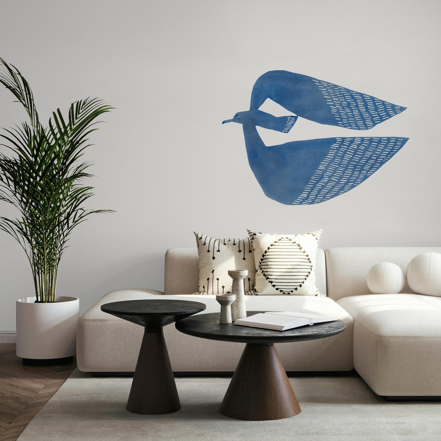 Albatross Blue WALL DECAL