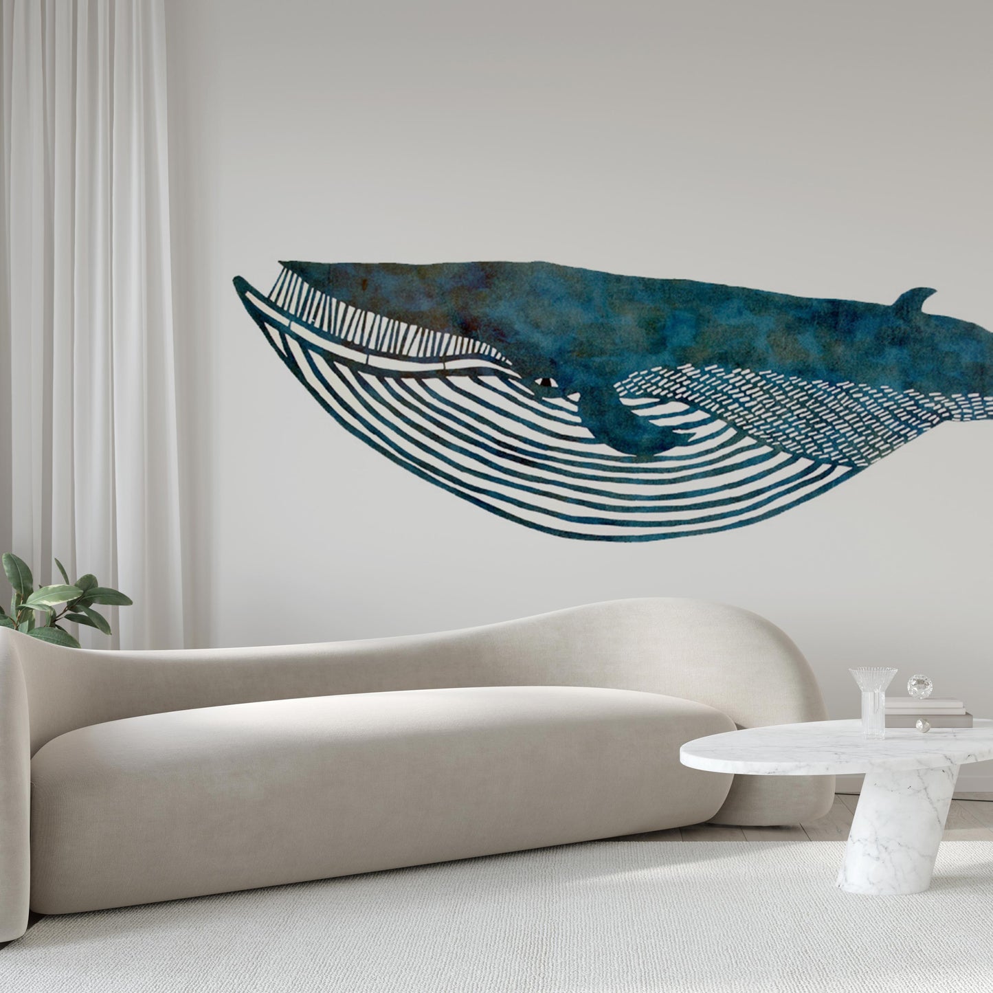 Fin Whale WALL DECAL