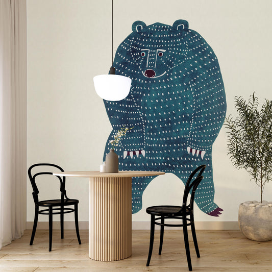 Bear PEEL AND STICK MURAL