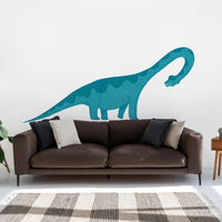 What is the Room Next Door Like? Dinosaur room E: Brachiosaurus Set WALL DECAL