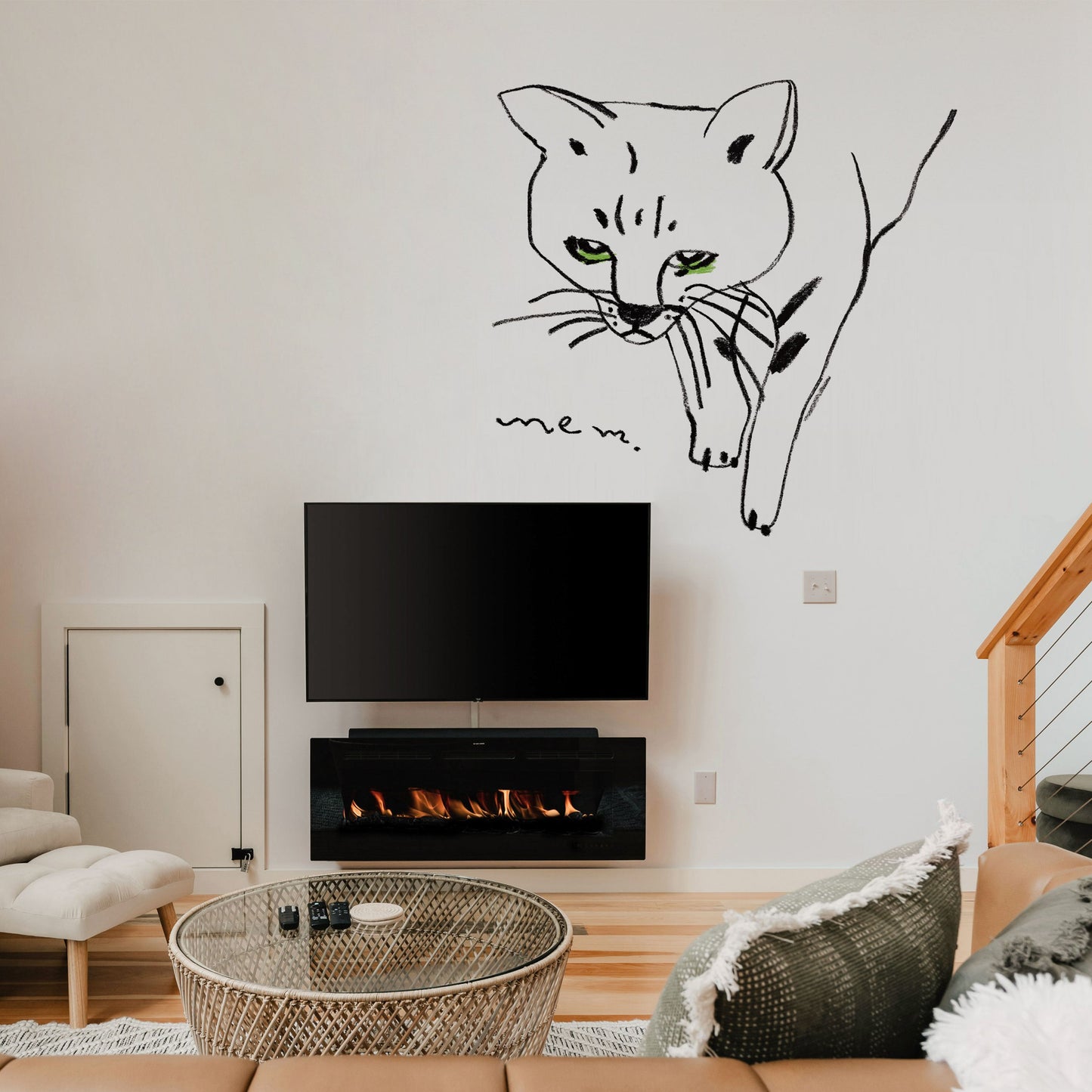 neko PEEL AND STICK MURAL