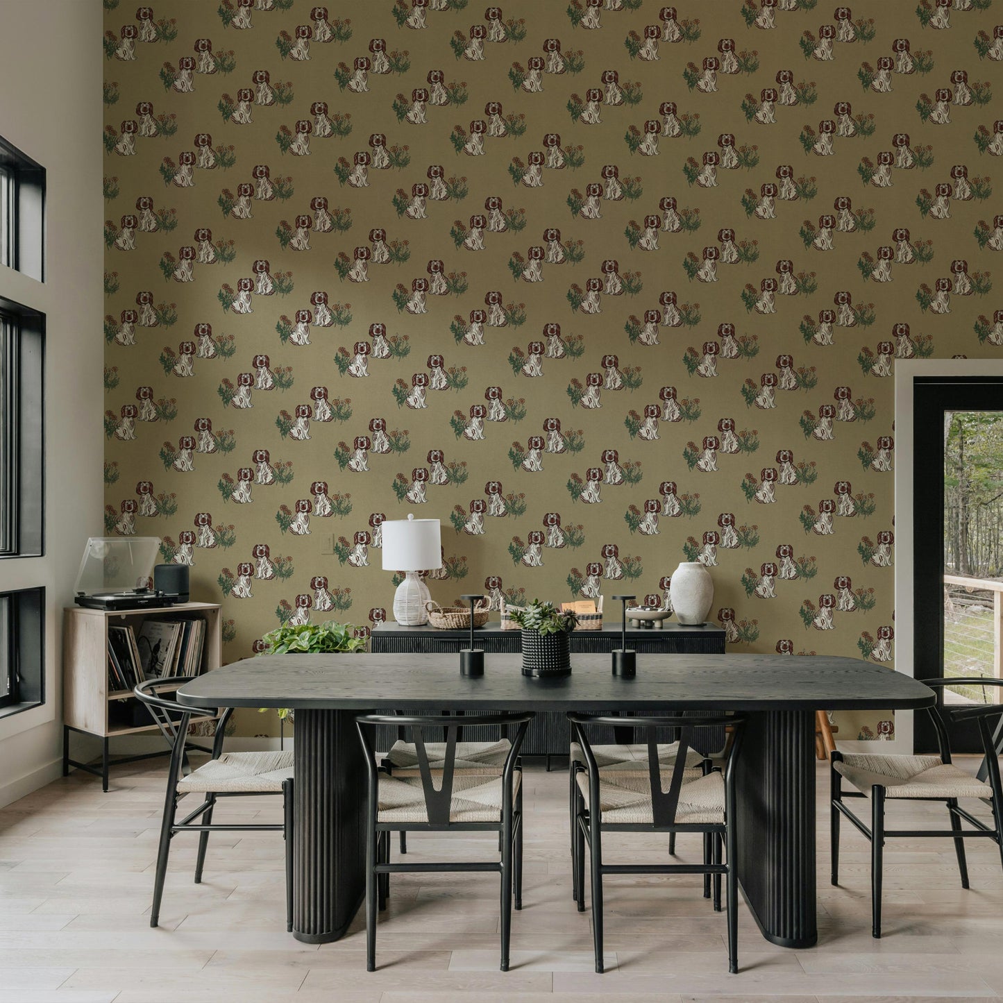 Chiens jumeaux Smoke Sage 3.3 m long WALLPAPER